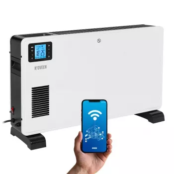 Konvektor-tüüpi elektrikeris NOVEEN NOVEENCH9099, 2300 W, 3 võimsustaset, Tuya WiFi nutikas, LCD, taimer, põrandale paigutatav