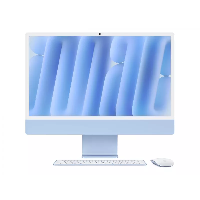 iMac 24 tolli: M4 10/10, 16 GB, 512 GB SSD – sinine