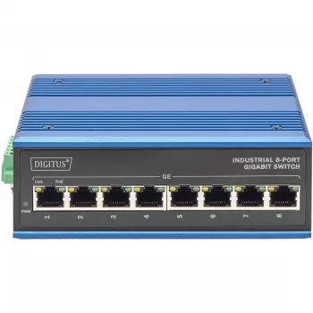 Haldamata kommutaator Digitus DN-651121 8-pordine Gigabit Ethernet PoE