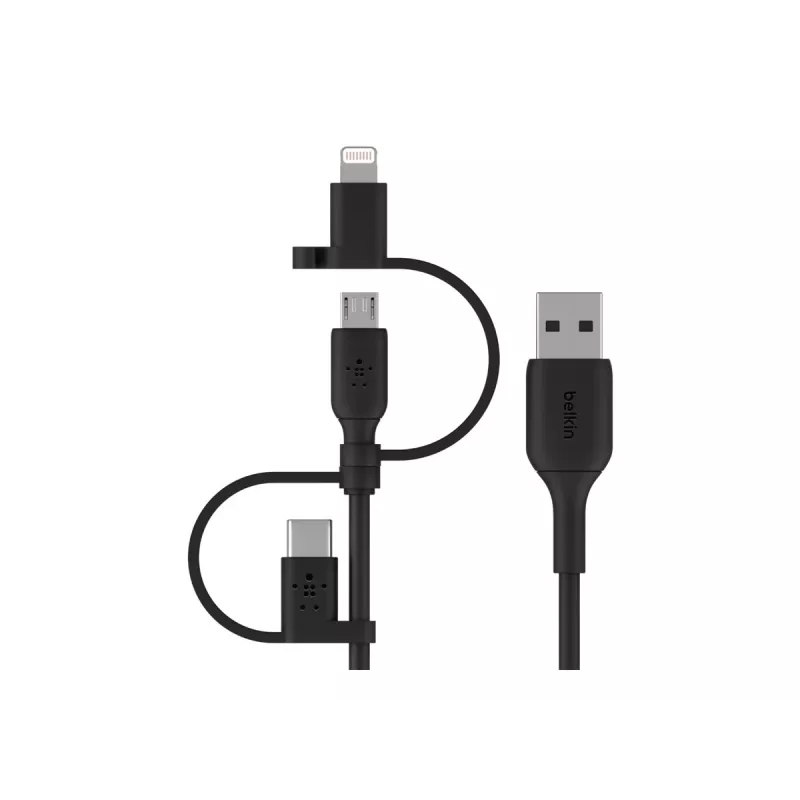 Belkin Universal kaabel Lightning/Mikro/USB-C