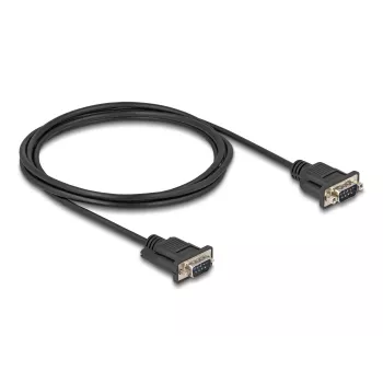 DeLOCK jadakaabel RS-232 D-Sub9 isane-isanele 2 m must