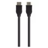 Belkin Standard - HDMI-kaabel - HDMI (M) kuni HDMI (M) - 3 m - topeltisolatsioon - must - 4K tugi