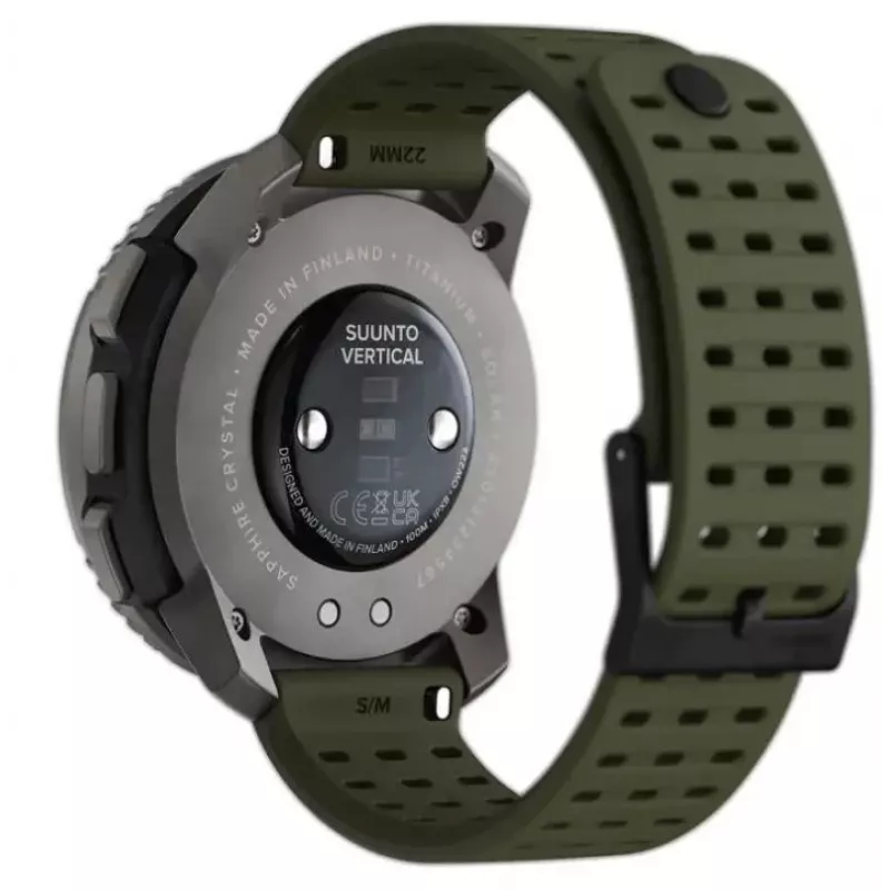 Suunto Vertical 3.56 cm (1.4) Punktmaatriks 49 mm 280 x 280 pikslit Puuteekraan Must GPS (satelliit)