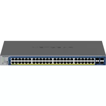 NETGEAR 52-pordiline PoE Gigabit/10G virnastatav nutikas kommutaator (GS752TXP)