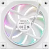 DeepCool FL12R 120 mm arvutiventilaator, valge, 2150 p/min, aktiivne PFC, ARGB taustvalgustus