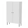 Vitriinkapp cama meble PALAZZO BIS 1000×390×1660 mm valge matt
