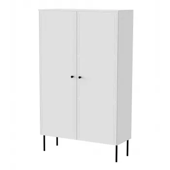 Vitriinkapp cama meble PALAZZO BIS 1000×390×1660 mm valge matt