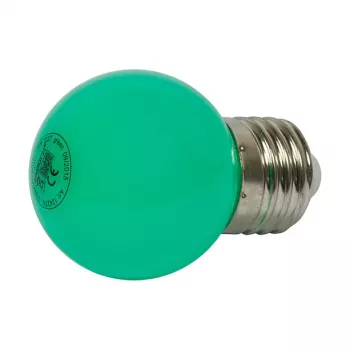 Synergy 21 LED retrofit E27 tilklamp G45 roheline 1 W valgusketti
