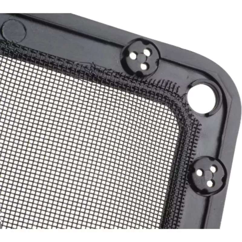 SilverStone FF141B 140 mm tolmufilter koos ventilaatorivõrega, must