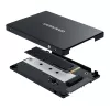 Kinnituskomplekt GRAUGEAR G-CV-M2T25 must alumiinium