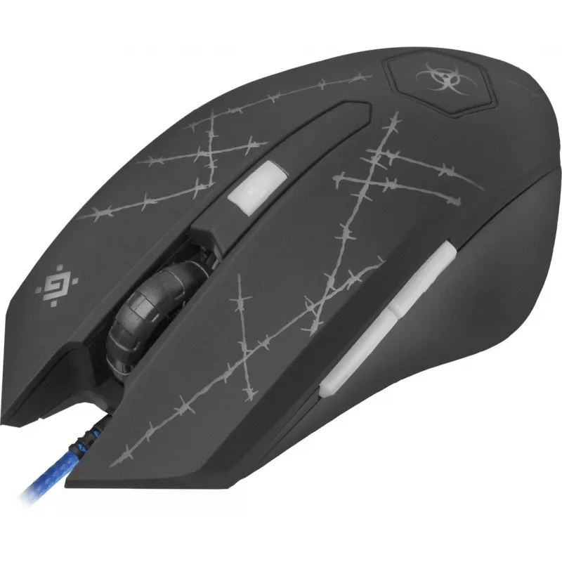 Defender Forced GM-020L hiir Mängimine Kahekäeline USB Type-A Optiline 3200 DPI