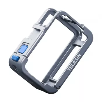 Kaitsev metallist ümbris Telesin DJI Osmo Action 5-le (sinine)