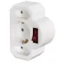 Hama 00108846 toitepistiku adapter Type F universaalne Valge