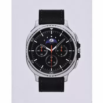 Samsung Galaxy Watch 8 Classic 3,3 cm (1,3) AMOLED 46 mm Digitaalne 438 x 438 pikslit Puuteekraan 4G Hõbe Wi-Fi GPS (satelliit)