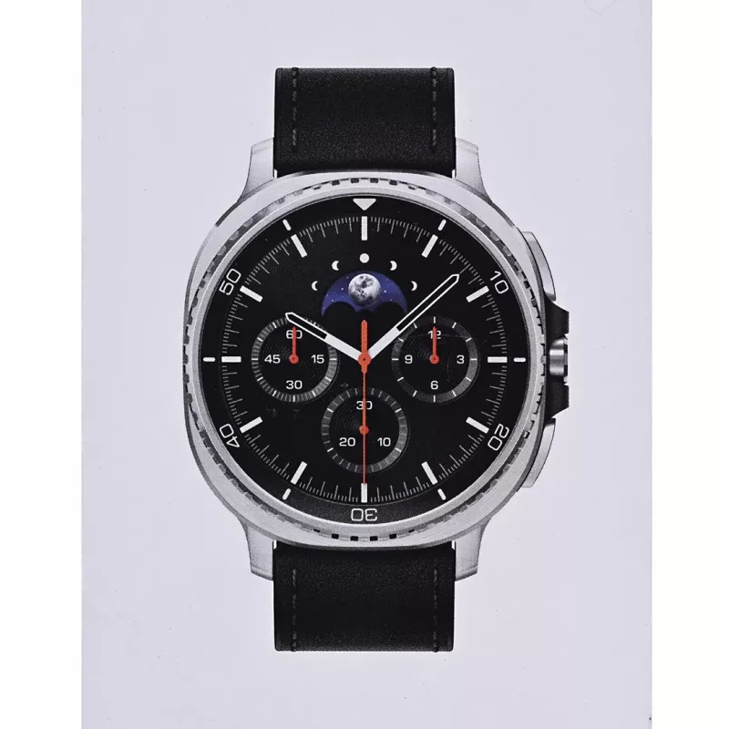 Samsung Galaxy Watch 8 Classic 3,3 cm (1,3) AMOLED 46 mm Digitaalne 438 x 438 pikslit Puuteekraan 4G Hõbe Wi-Fi GPS (satelliit)