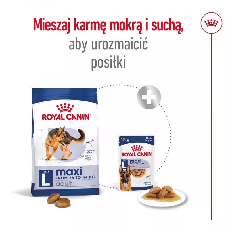 Royal Canin Maxi Adult kuivtoit koertele, 15 kg
