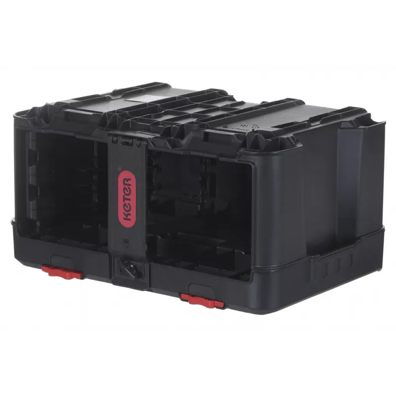 Toolbox KETER Stack'N'Roll (17210831/253380) with 3 organizers Must