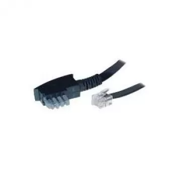 S/CONN 6m TAE-N - RJ12 must läbipaistev TC 70166 ShiverPeaks