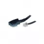 S/CONN 6m TAE-N - RJ12 must läbipaistev TC 70166 ShiverPeaks