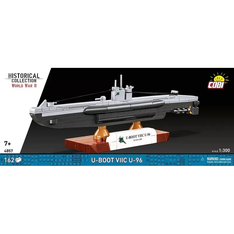 Cobi Type VIIC allveelaeva mudel mõõtkavas 1:300, komplekt 4857