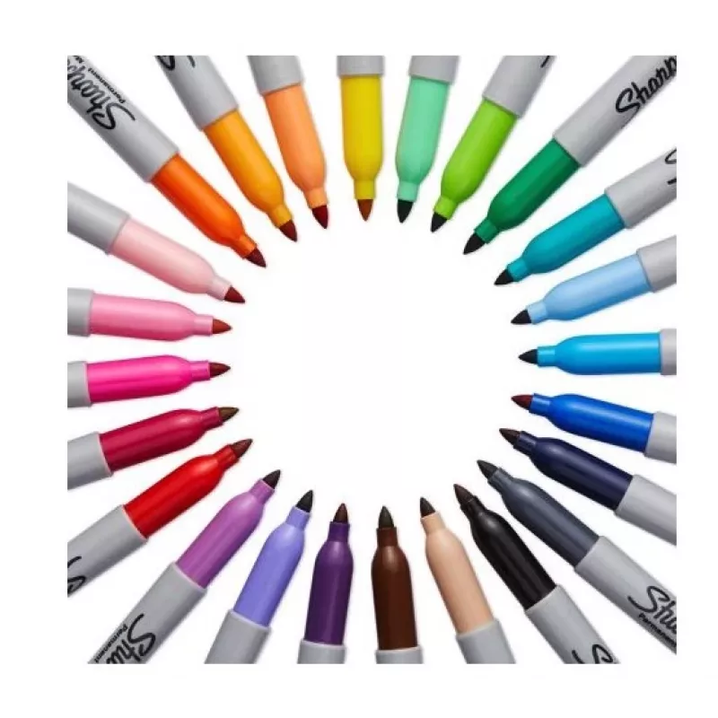 Sharpie peen marker 18 tk Peen ots Mitmevärviline