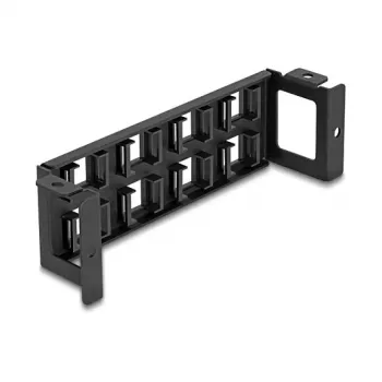 Patch panel DeLOCK 86517 Must metall plastik Seinale kinnitatav