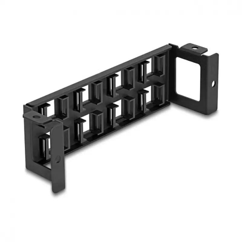 Patch panel DeLOCK 86517 Must metall plastik Seinale kinnitatav