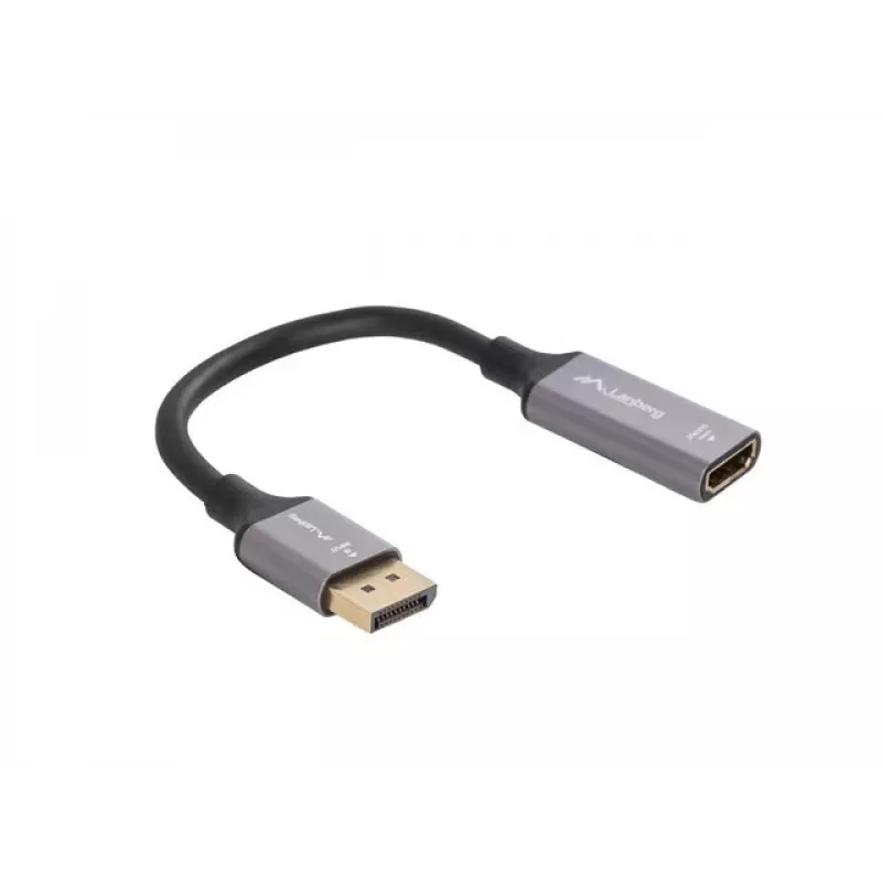 Lanberg AD-DP-HD-04 videokaabli adapter 0,2 m DisplayPort HDMI