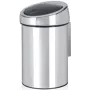 Prügikast BRABANTIA Touch Bin 3 L Brilliant Steel mudel 36 39 62