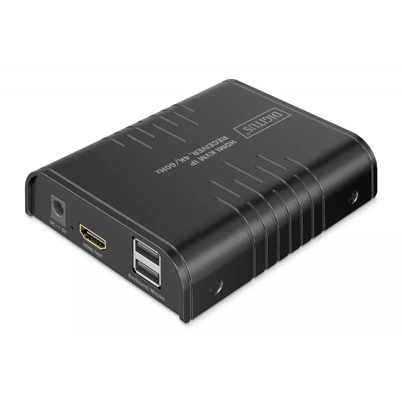 Digitus HDMI KVM IP-vastuvõtja 4K/60Hz juhtmega 200m