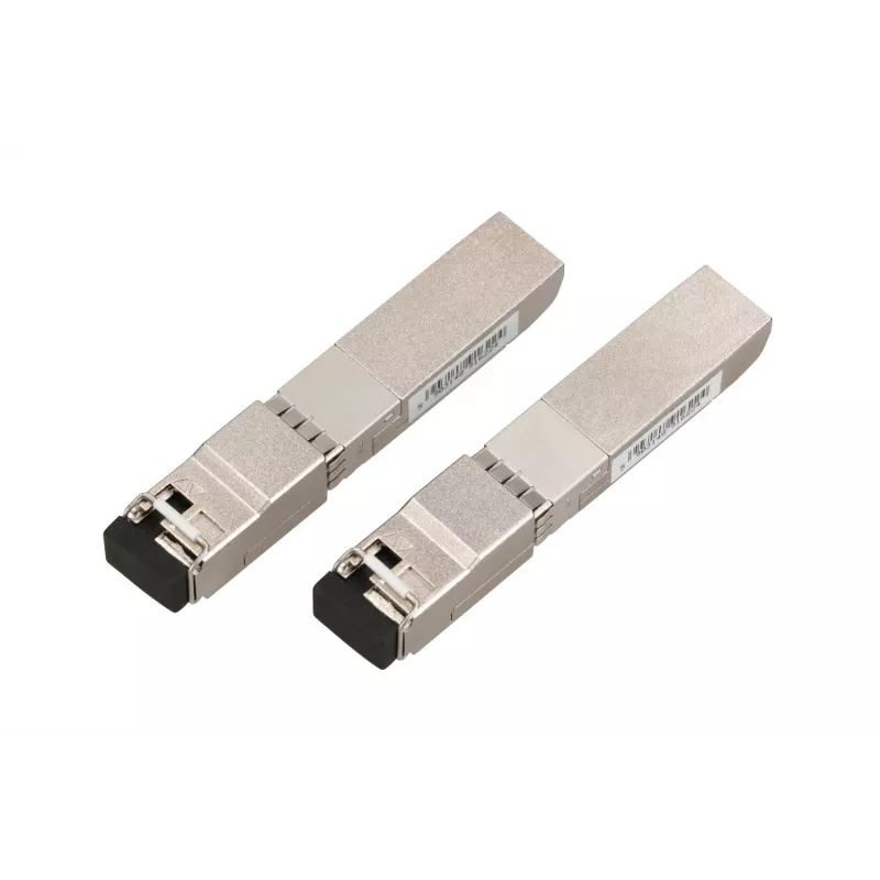 Extralink SFP+ 10G WDM-moodul, 10 Gbps, 1490/1550 nm, ühemoodiline, 80 km, LC, paar