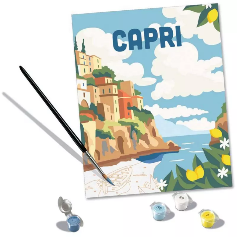 Ravensburger CreArt Capri maalimiskomplekt – lõuendimaali komplekt