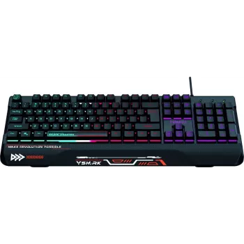 Mehaaniline täissuuruses mänguklaviatuur Rebeltec Full size game keyboard SHARK