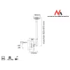 Maclean MC-504A S Reguleeritav laekinnitus 23-42 30kg
