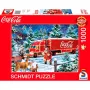 Pusle Schmidt Spiele Coca Cola Christmas Truck 1000 tk