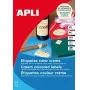 Sildikleebised agipa Universal-Etiketten ovaalsed 63,5 x 42,3 mm kreemjas tindiprinteritele ja laserprinteritele, koopiamasinatele – 1 tk