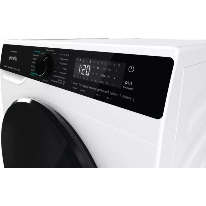 Gorenje WD2PA854ADW/AT pesumasin-kuivati eraldiseisev eesttäidetav valge D