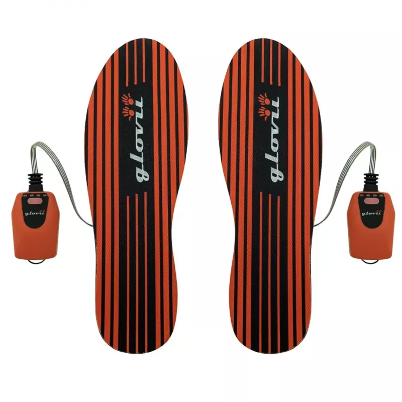 Soojendusega sisetald Glovii GW4U unisex, 100% polüester, suurus EU 36–48, punane/must, liitiumioonaku