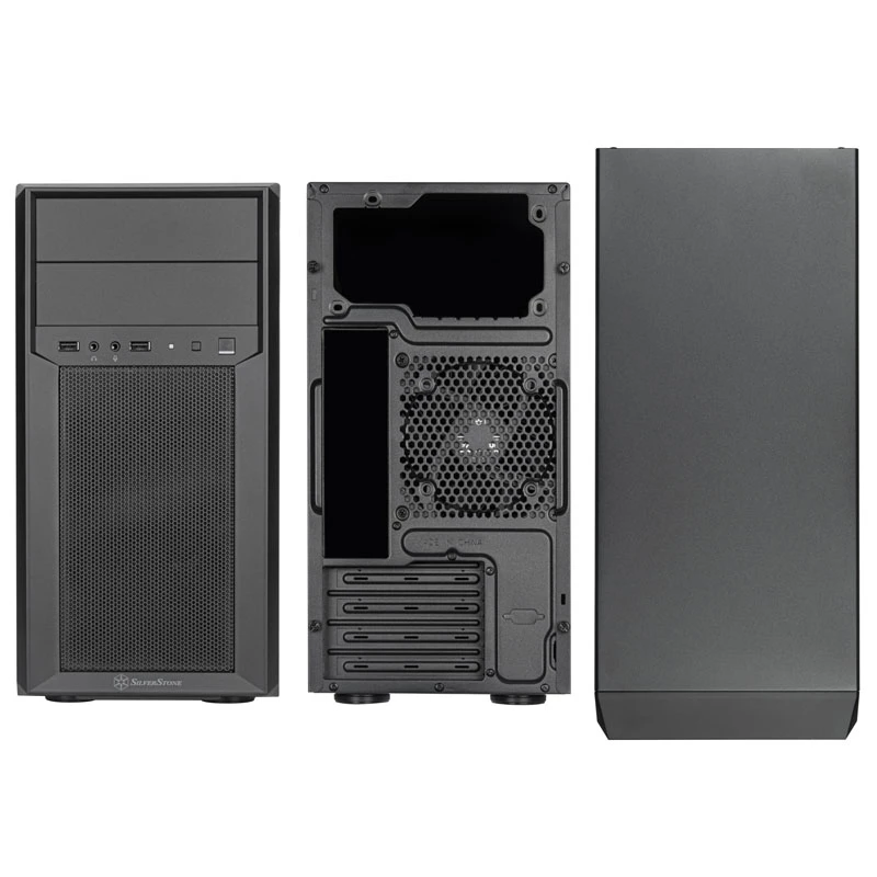 Silverstone SST-FA313-B Micro-ATX korpus (SST-FA313-B)
