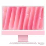 iMac 24 Retina 4.5k Display M4, roosa, M4 (8-CPU/8-GPU), 16 GB, 256 GB, saksa, kein Gigabit Ethernet, Magic hiir, MWUG3D/A