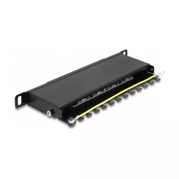 DeLOCK Patch Panel 10 tolli 8 porti Cat.6A 0,5U must