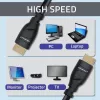 HDMI 2.1 kaabel QOLTEC 5 m — 48 Gbit/s, 8K@60Hz, 26AWG, kullatud pistikutega