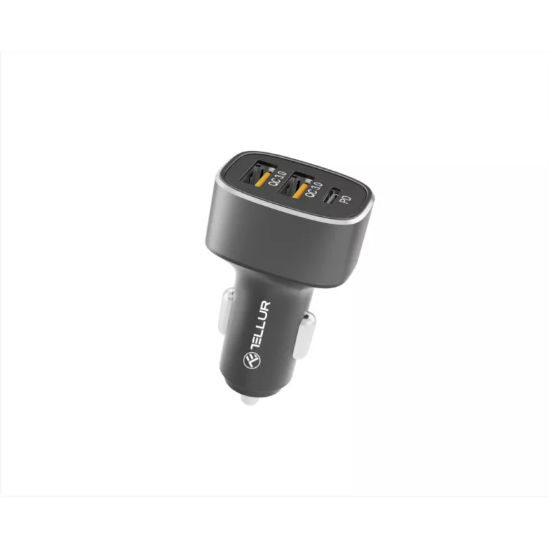 Autolaadija Tellur FCC9 56W 9A — USB autolaadija, koguvõimsus 56W, maksimaalne 9A
