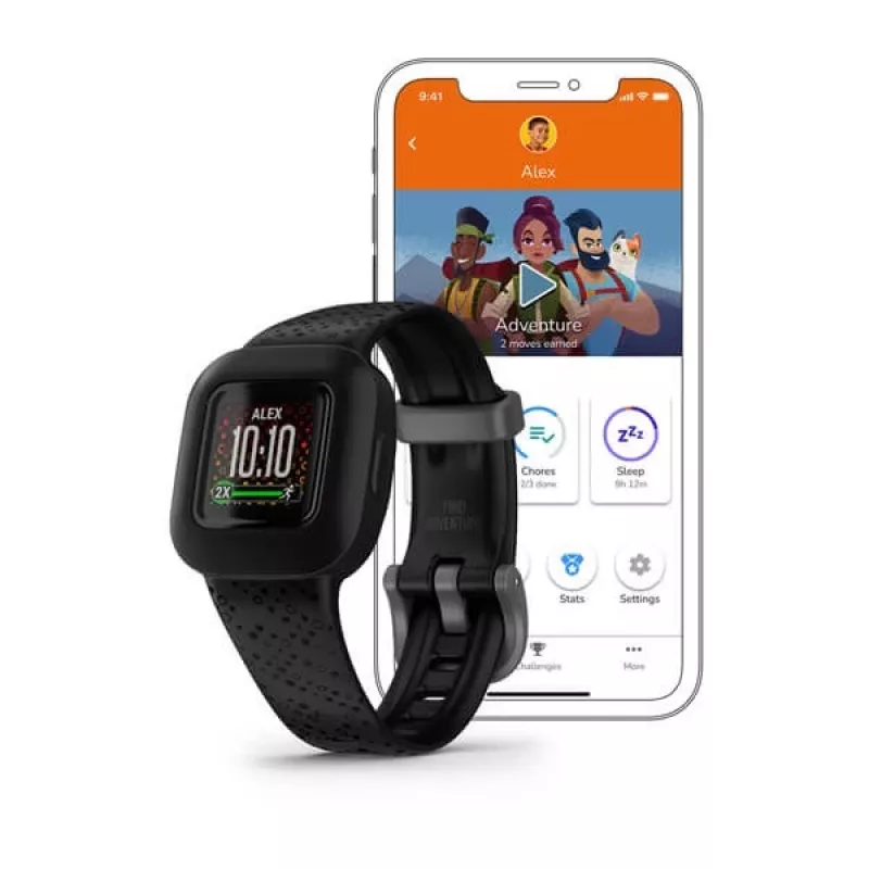 Garmin Vivofit Jr. 3 MIP randmekell aktiivsusjälgija 1,4 cm (0,55 tolli) Must