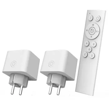 Nutika kodu pistikupesade stardikomplekt Wi‑Fi TRUST 71399 — 2,4 GHz, valge, 0,25 kg