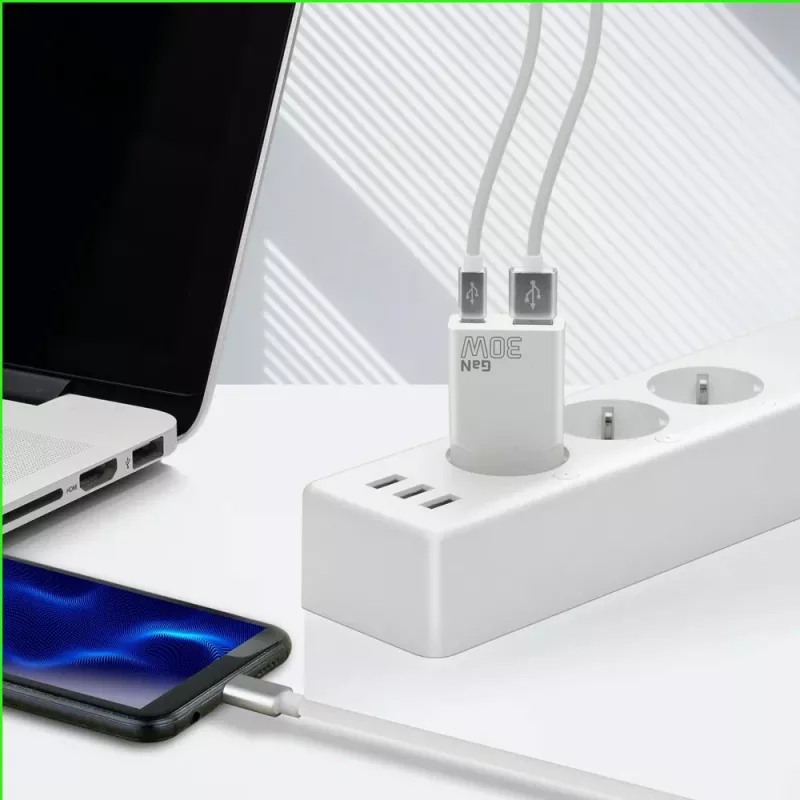 Universaalne USB-seinalaadur everActive SC-380Q Super õhuke QC 3.0 — Quick Charge 3.0, kompaktne disain