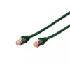 Võrgukaabel Digitus CAT 6 S/FTP 1m RJ-45 roheline