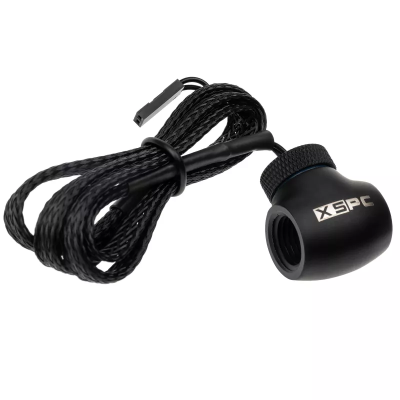 XSPC G1/4-tolline inline 10k temperatuuriandur mattmust vedelikjahutusele