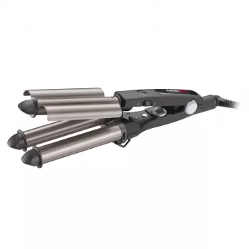 Lokitangid BaByliss PRO TRIPPLE WAVER — 125 W, must, 2,7 m juhe