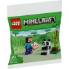 LEGO Minecraft Steve ja beebipanda 30672 Polükott